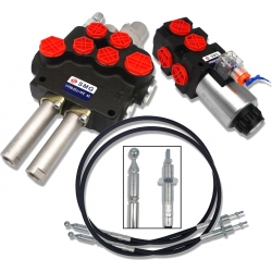 ZESTAW ROZDZIELACZ 80L PŁYWAK + ELEKTROZAWÓR LINKI 1,5m 3 SEKCJE DO TURA